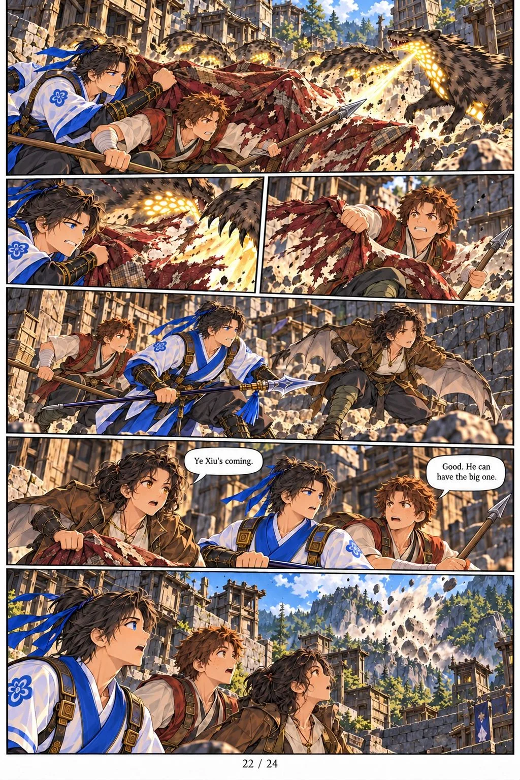 I Died During a College Debate and Awoke as the Heavenly Debater Chapter 66 page 22
