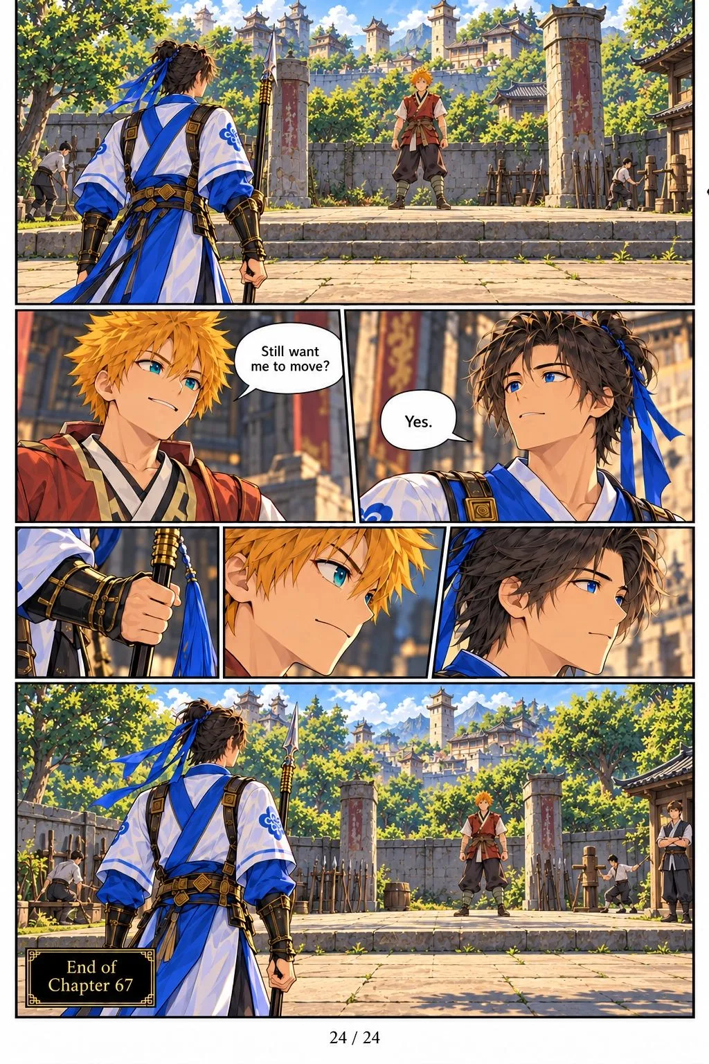 I Died During a College Debate and Awoke as the Heavenly Debater Chapter 67 page 24