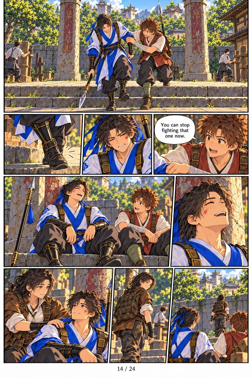 I Died During a College Debate and Awoke as the Heavenly Debater Chapter 69 page 14