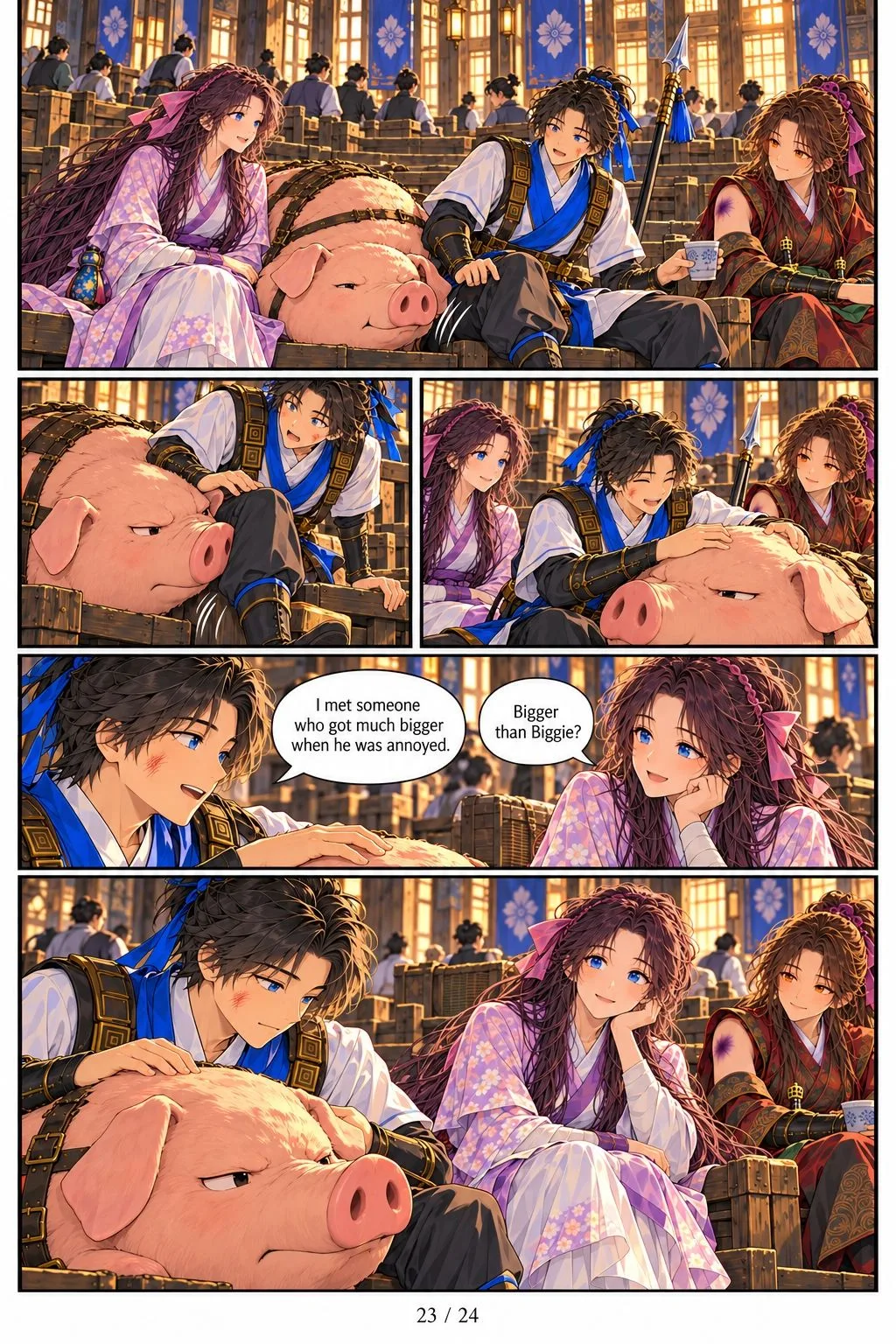 I Died During a College Debate and Awoke as the Heavenly Debater Chapter 69 page 23
