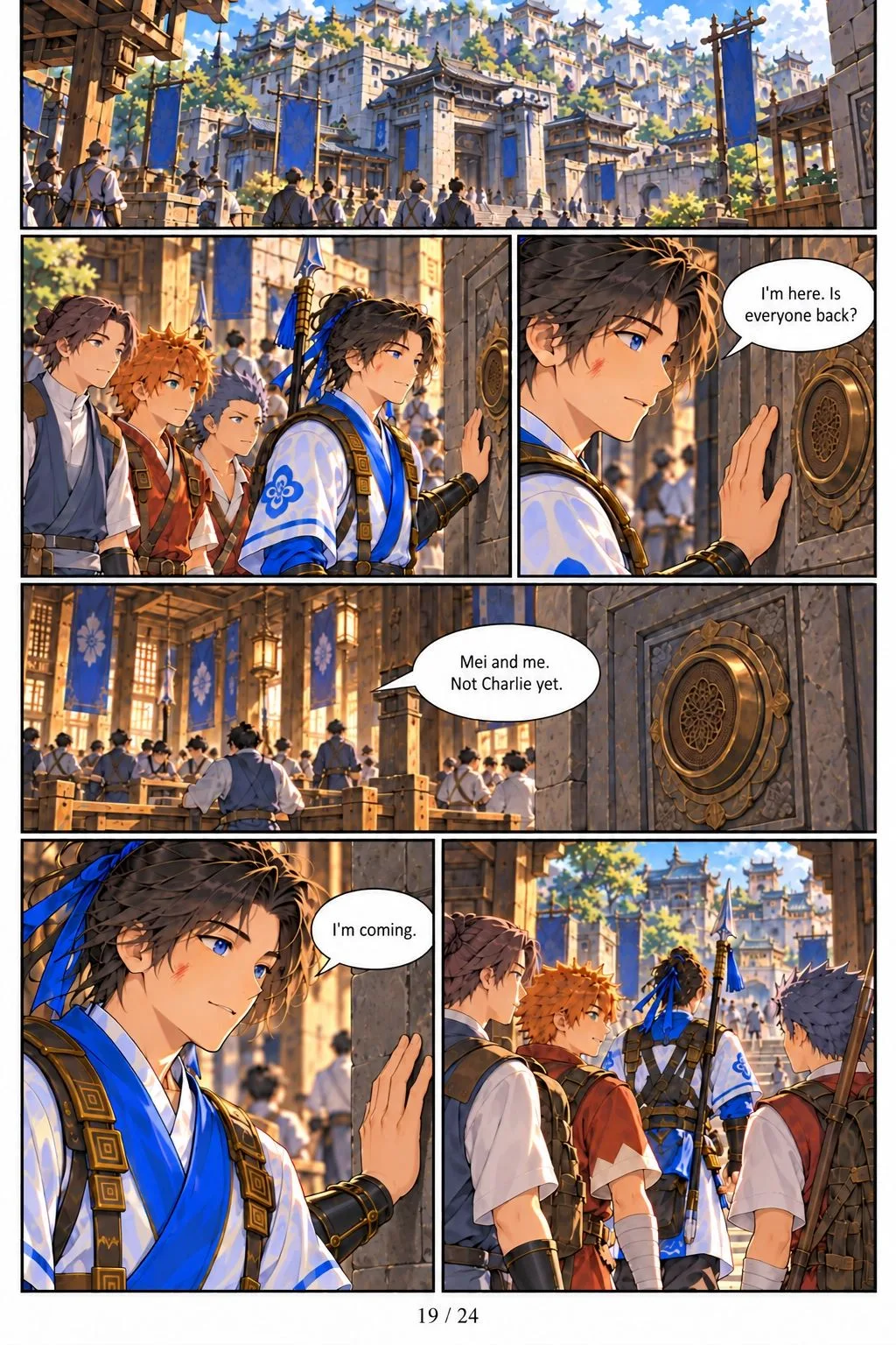 I Died During a College Debate and Awoke as the Heavenly Debater Chapter 69 page 19
