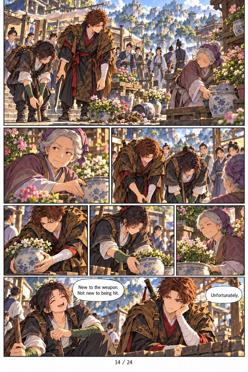 I Died During a College Debate and Awoke as the Heavenly Debater Chapter 70 page 14