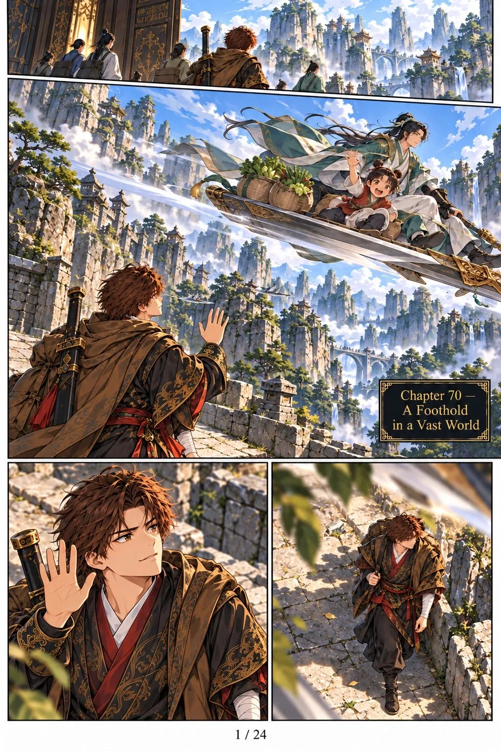 I Died During a College Debate and Awoke as the Heavenly Debater Chapter 70 page 1
