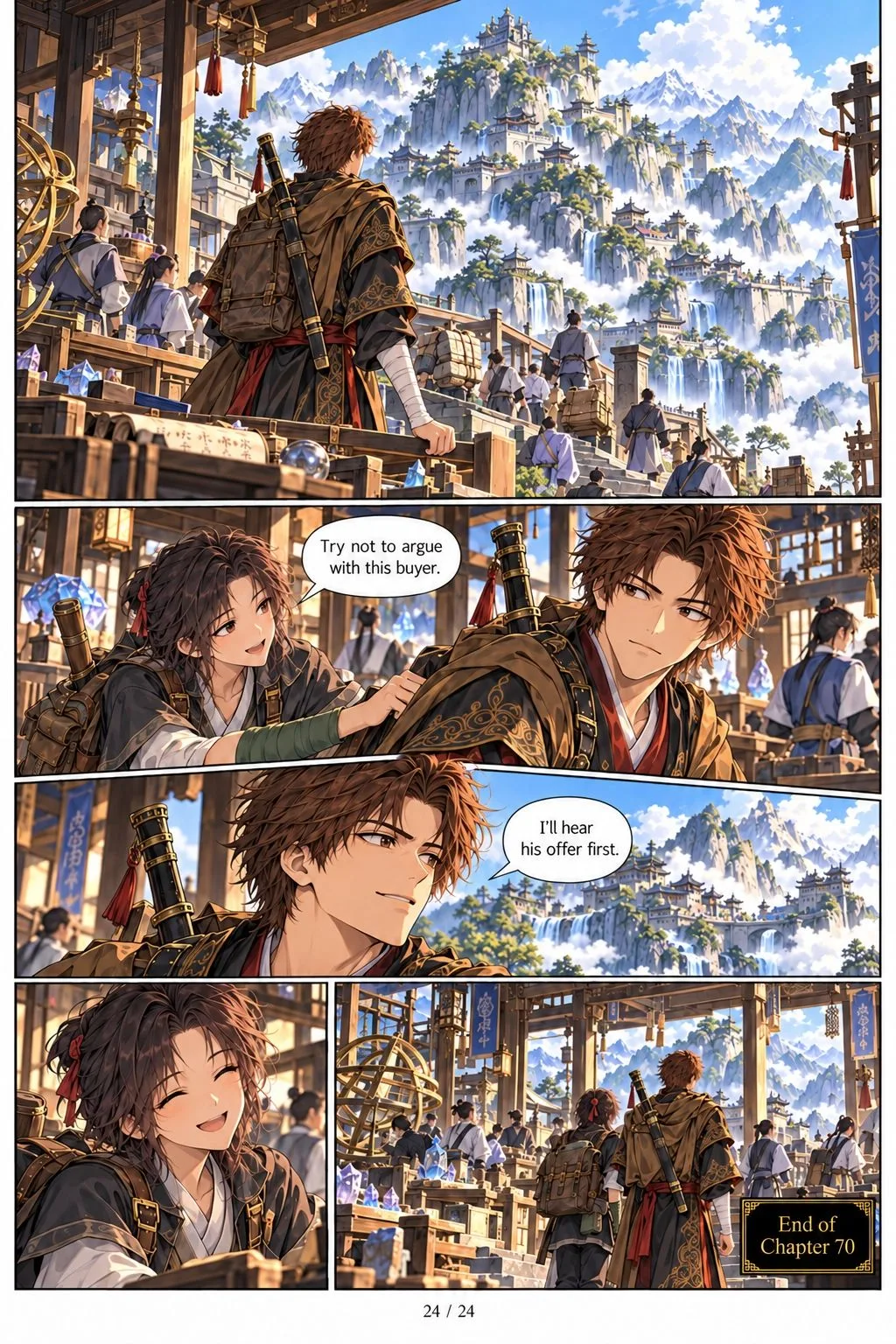 I Died During a College Debate and Awoke as the Heavenly Debater Chapter 70 page 24