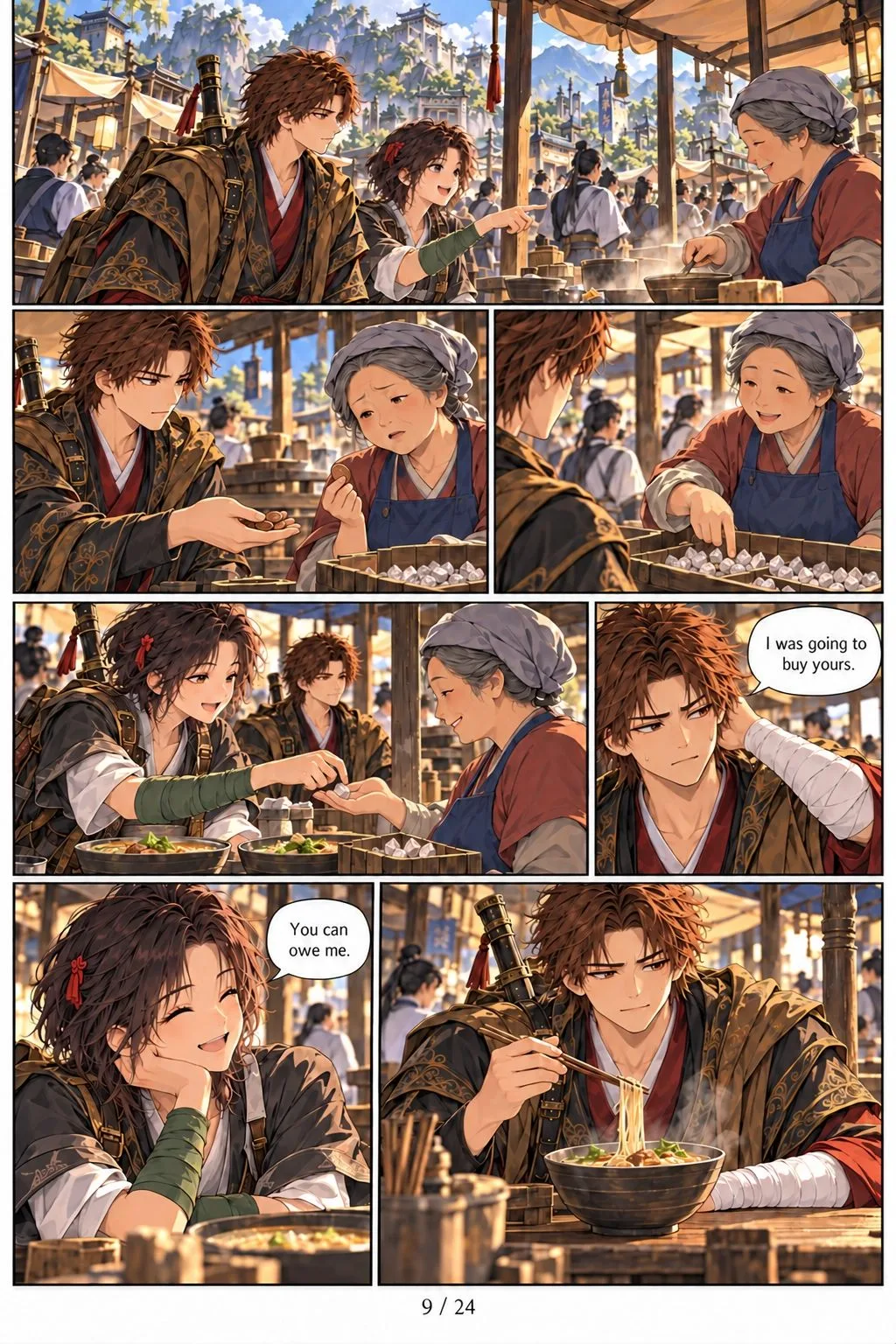 I Died During a College Debate and Awoke as the Heavenly Debater Chapter 70 page 9