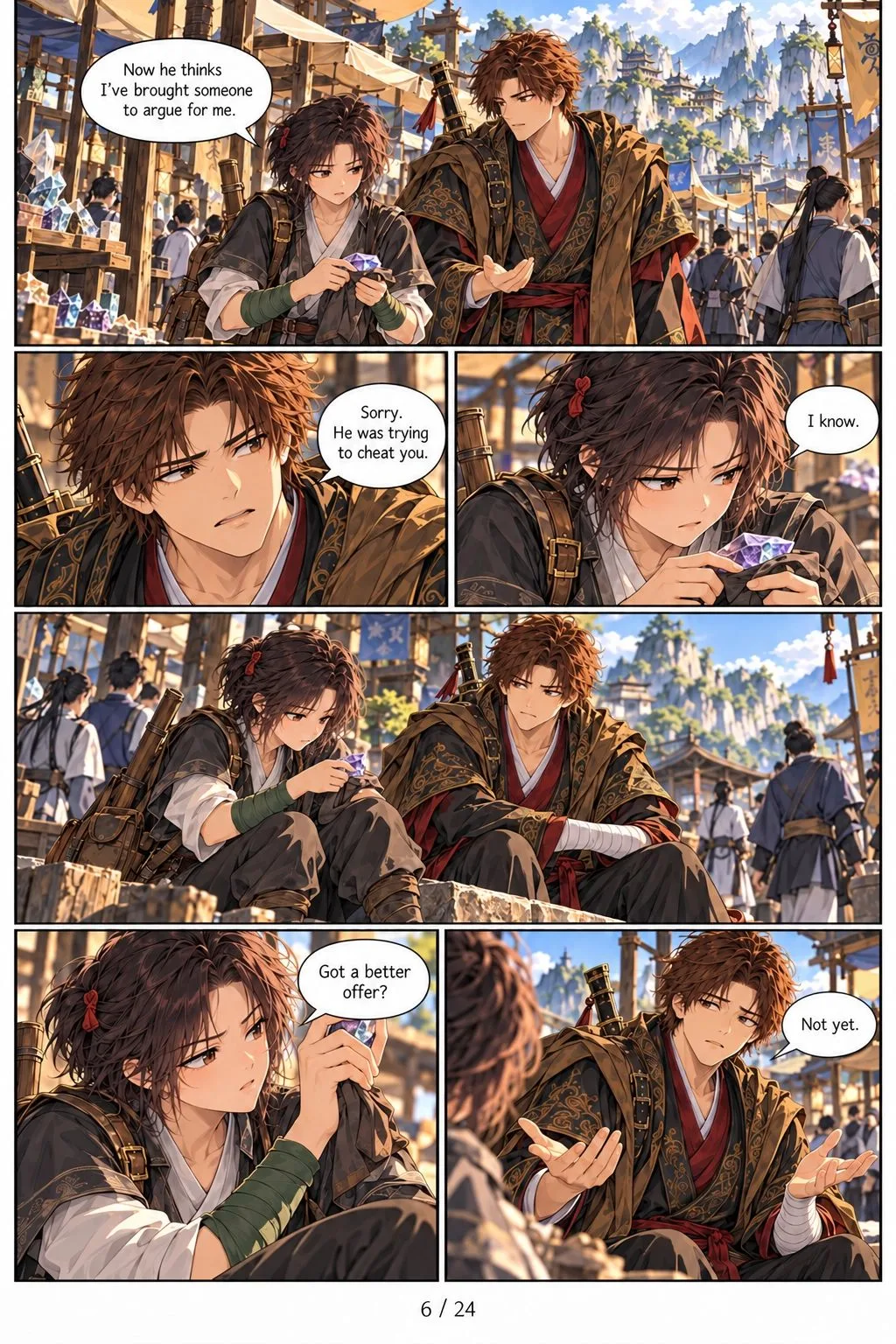 I Died During a College Debate and Awoke as the Heavenly Debater Chapter 70 page 6