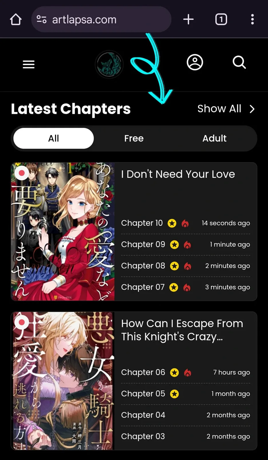 I Don't Need Your Love Chapter 2 page 1