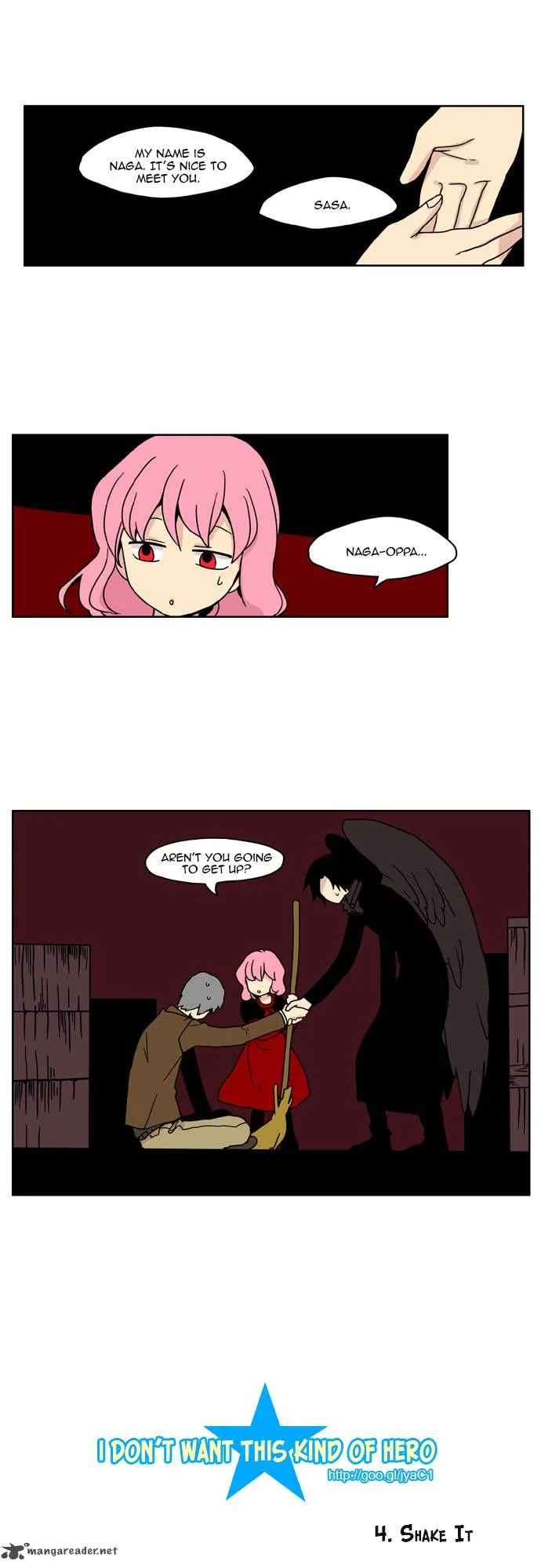 I Don't Want This Kind of Hero Chapter 4 page 1