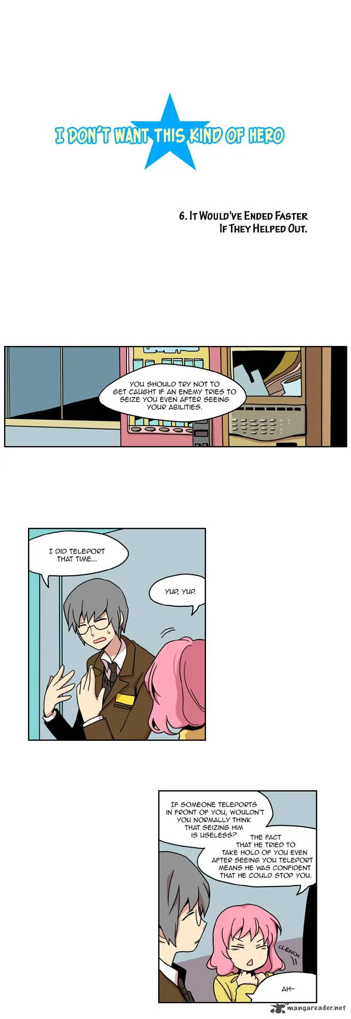 I Don't Want This Kind of Hero Chapter 6 page 1