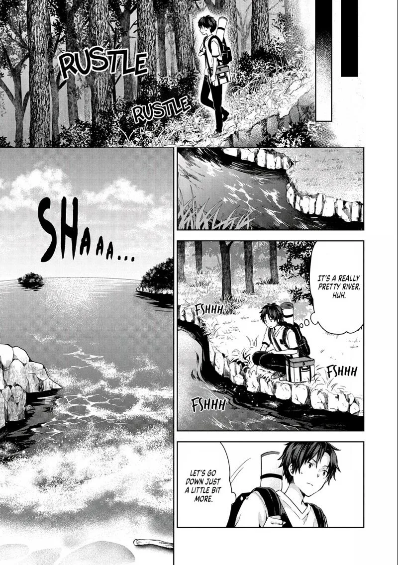 I Got Sent to Another World, but It's in the Mountains. In Reaction, I Choose Comfort Over Strength Chapter 1 page 13