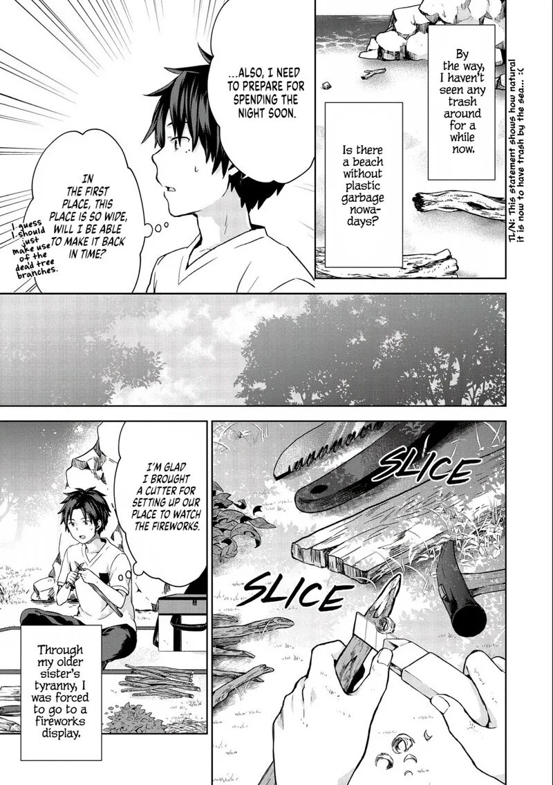 I Got Sent to Another World, but It's in the Mountains. In Reaction, I Choose Comfort Over Strength Chapter 1 page 15