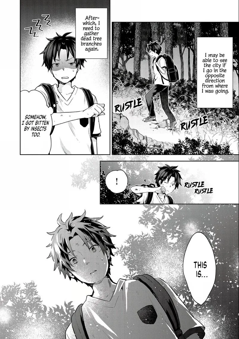 I Got Sent to Another World, but It's in the Mountains. In Reaction, I Choose Comfort Over Strength Chapter 1 page 20