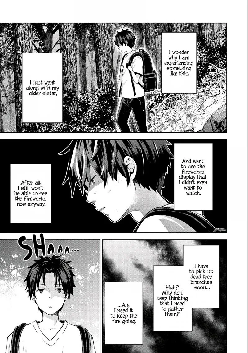 I Got Sent to Another World, but It's in the Mountains. In Reaction, I Choose Comfort Over Strength Chapter 1 page 23