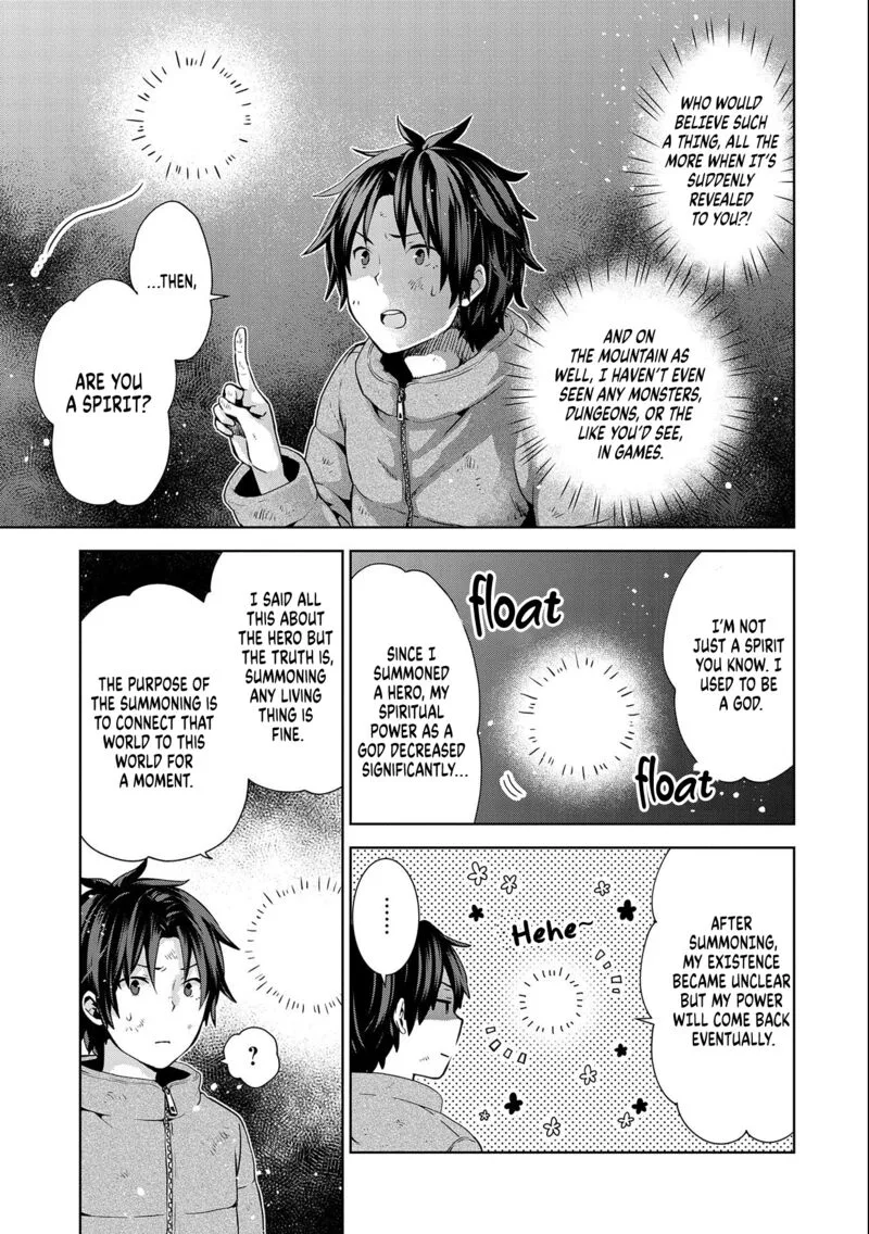 I Got Sent to Another World, but It's in the Mountains. In Reaction, I Choose Comfort Over Strength Chapter 2 page 5