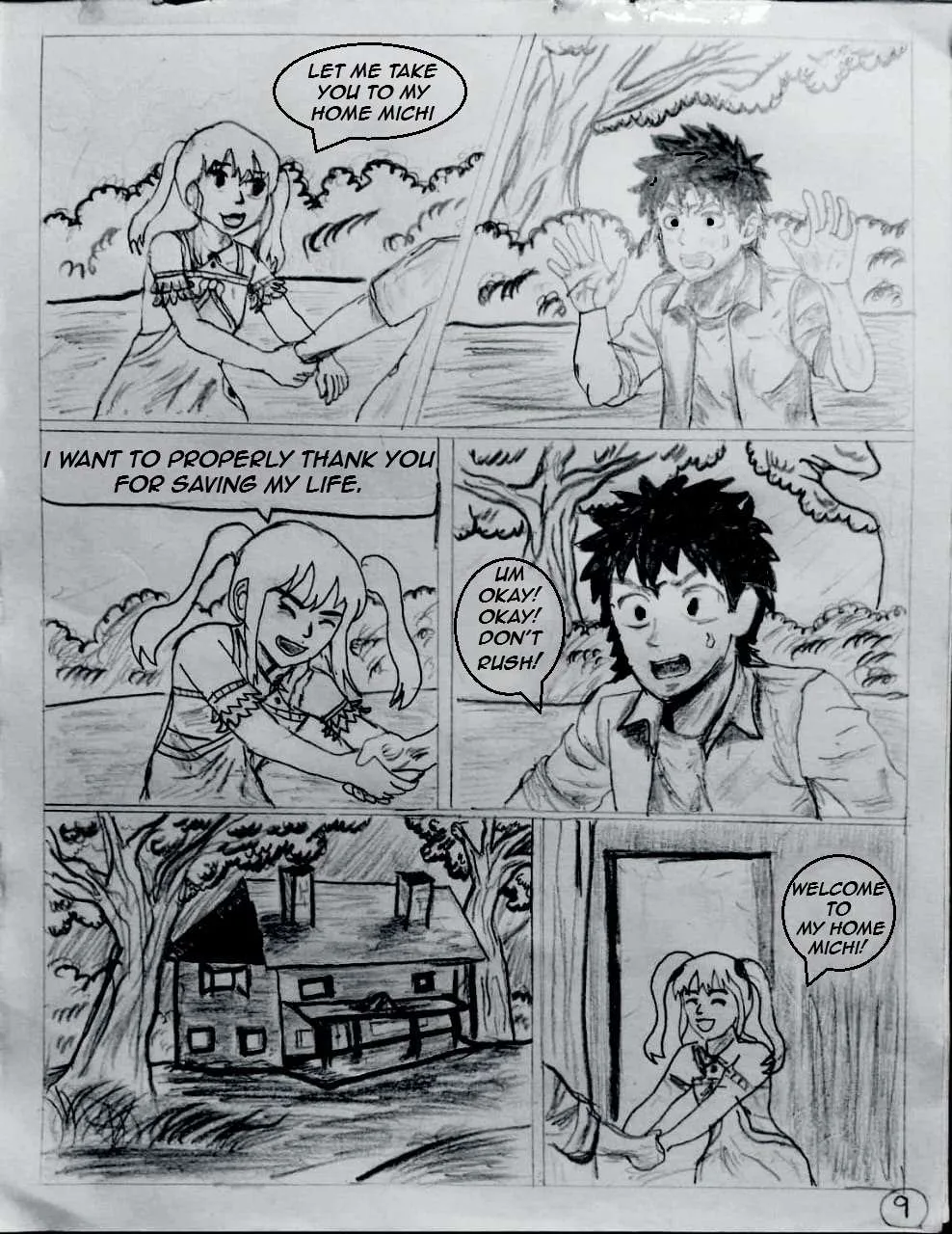I Live in Isekai Chapter 1 page 9