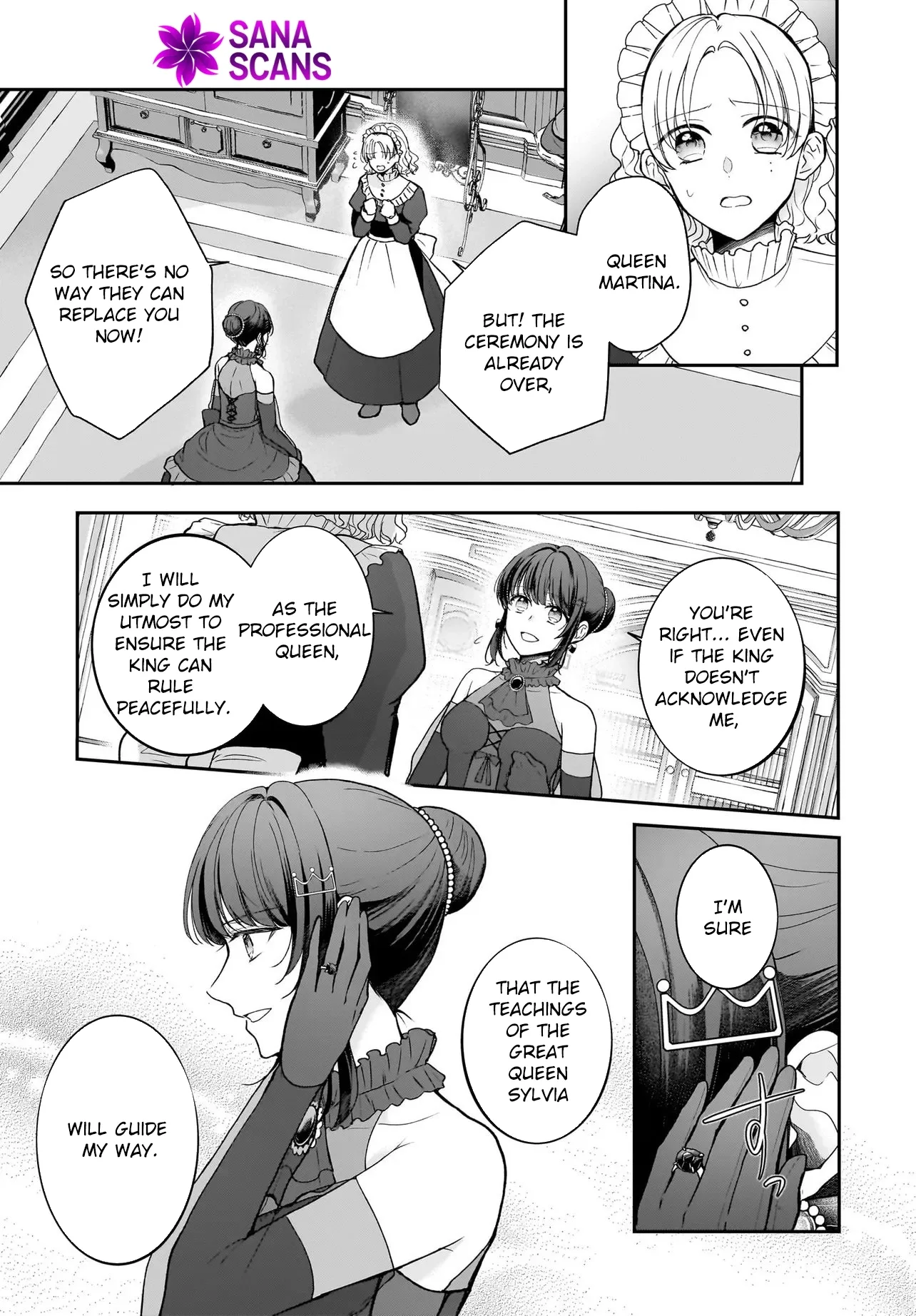 I'm a Professional Queen Consort, So Please Spare Me the King's Doting Chapter 1 page 25