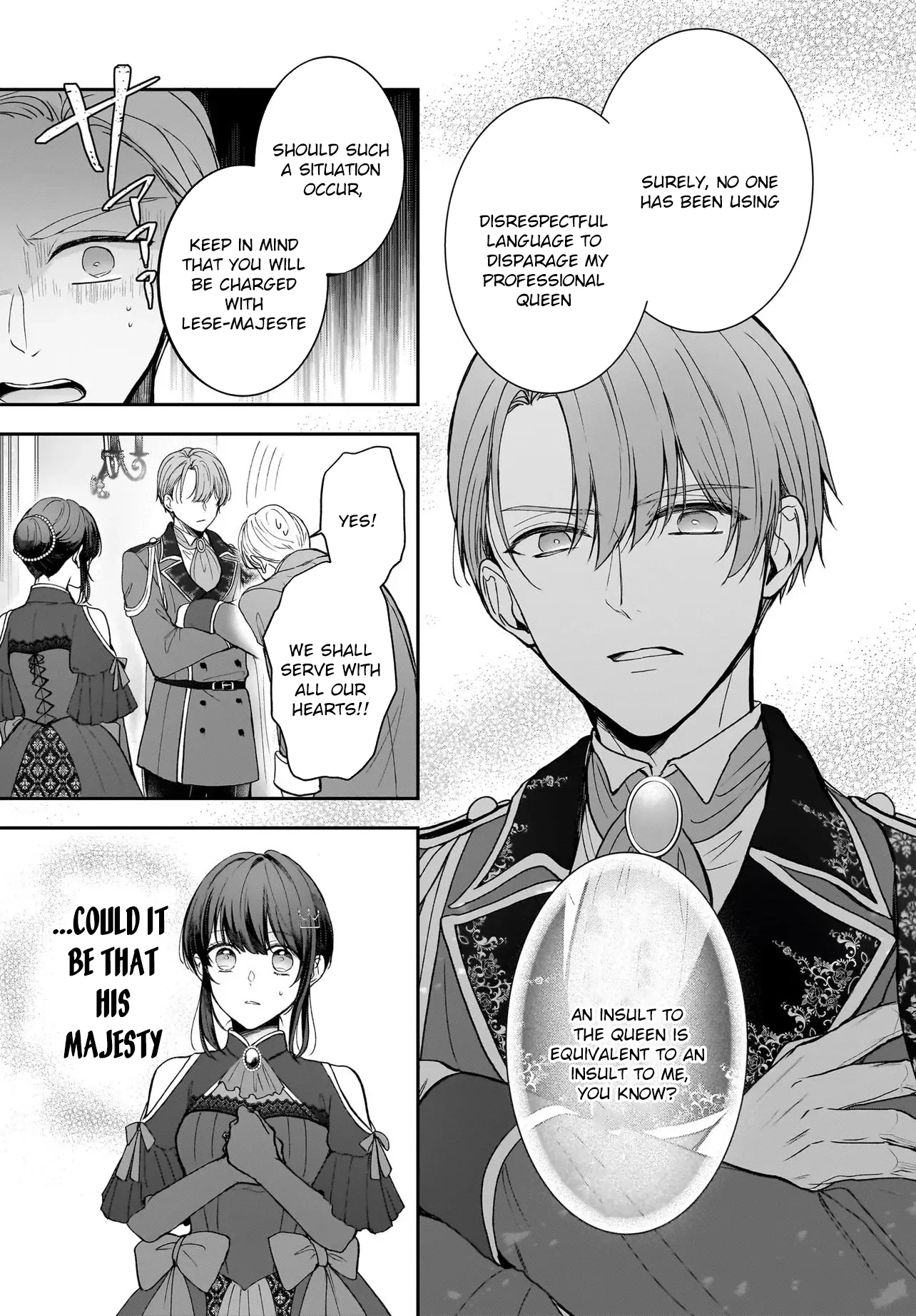 I'm a Professional Queen Consort, So Please Spare Me the King's Doting Chapter 2 page 31