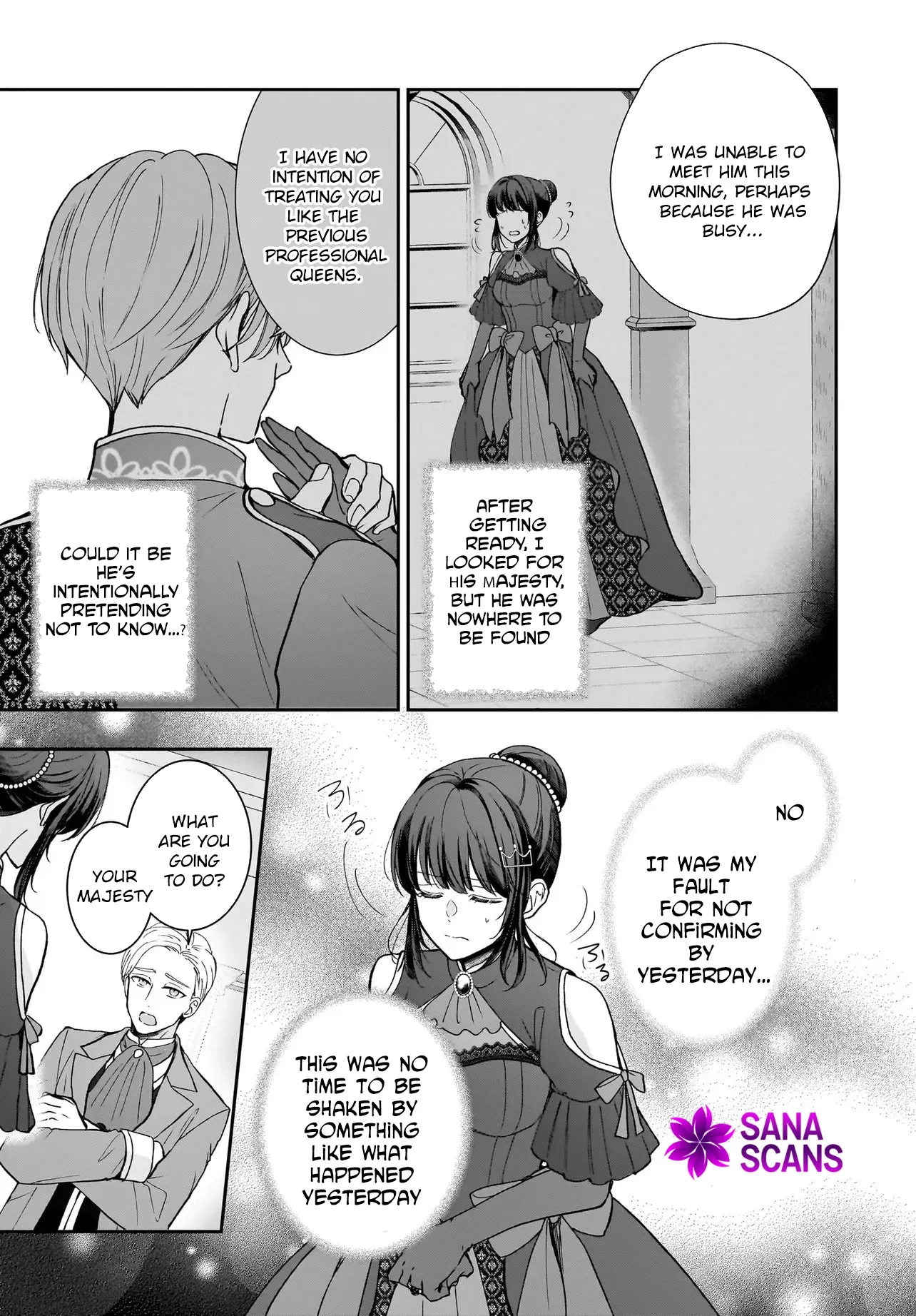 I'm a Professional Queen Consort, So Please Spare Me the King's Doting Chapter 2 page 25