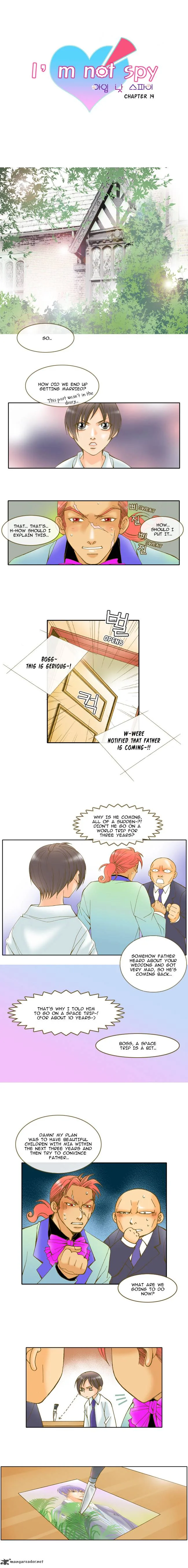 I'm Not Spy Chapter 14 page 1