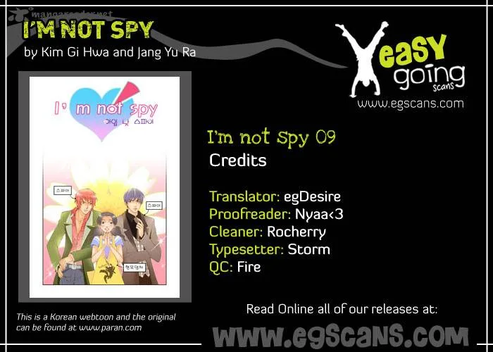 I'm Not Spy Chapter 9 page 1