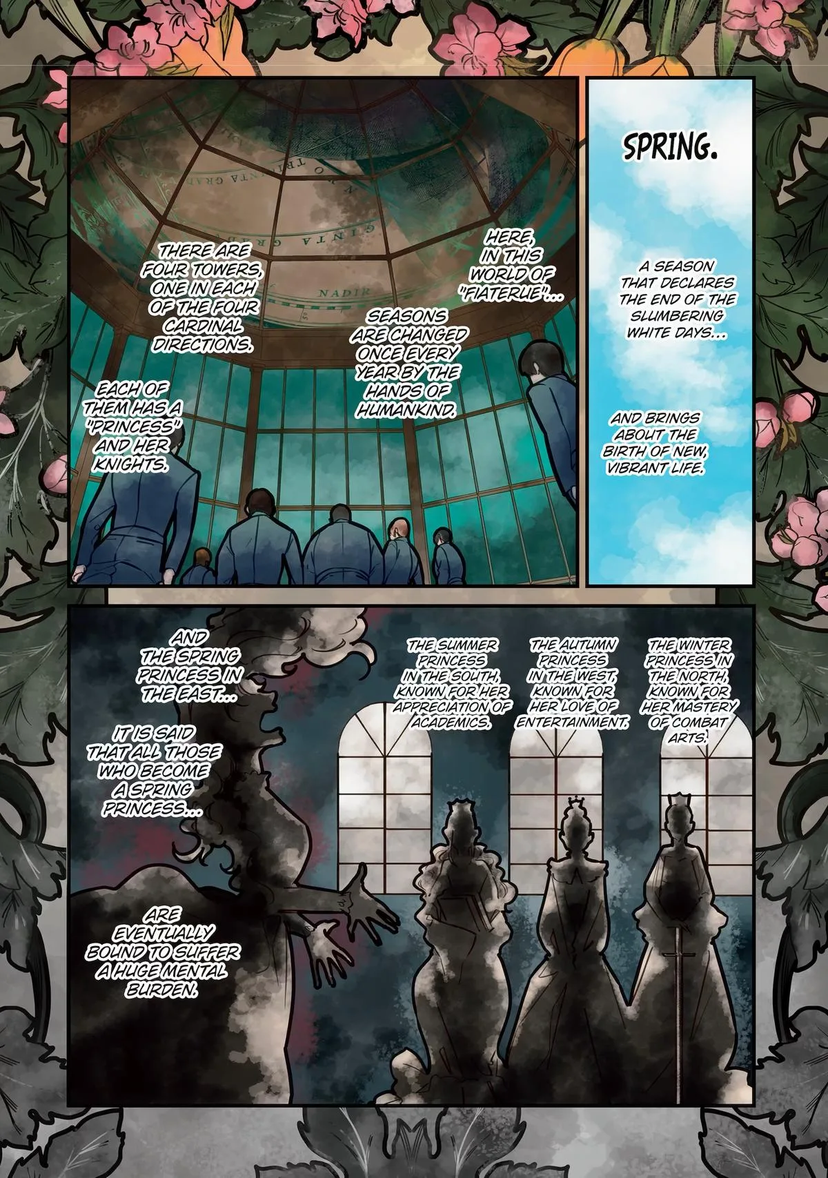I'm Now the Princess of Spring in Another World Chapter 1 page 3
