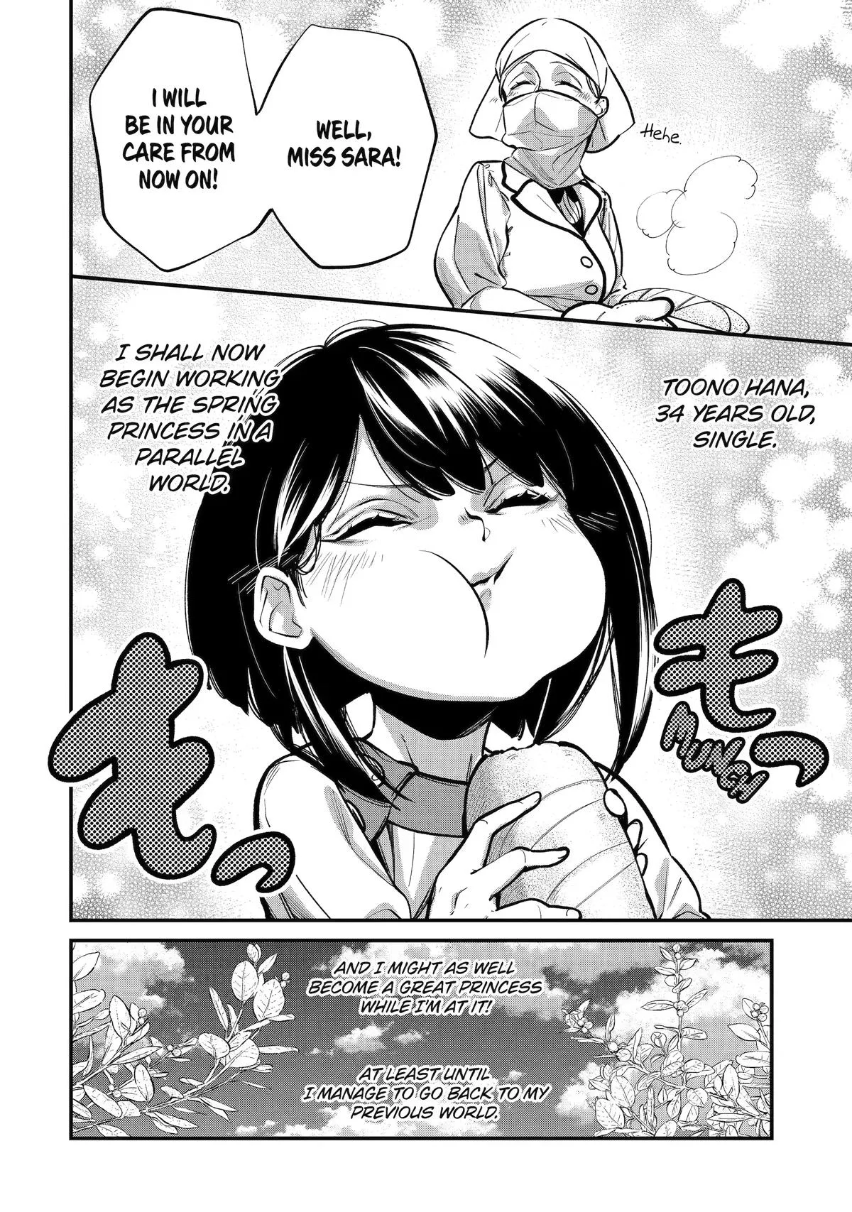 I'm Now the Princess of Spring in Another World Chapter 1 page 38