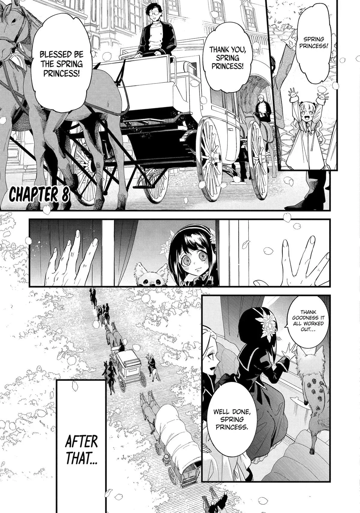 I'm Now the Princess of Spring in Another World Chapter 8 page 1