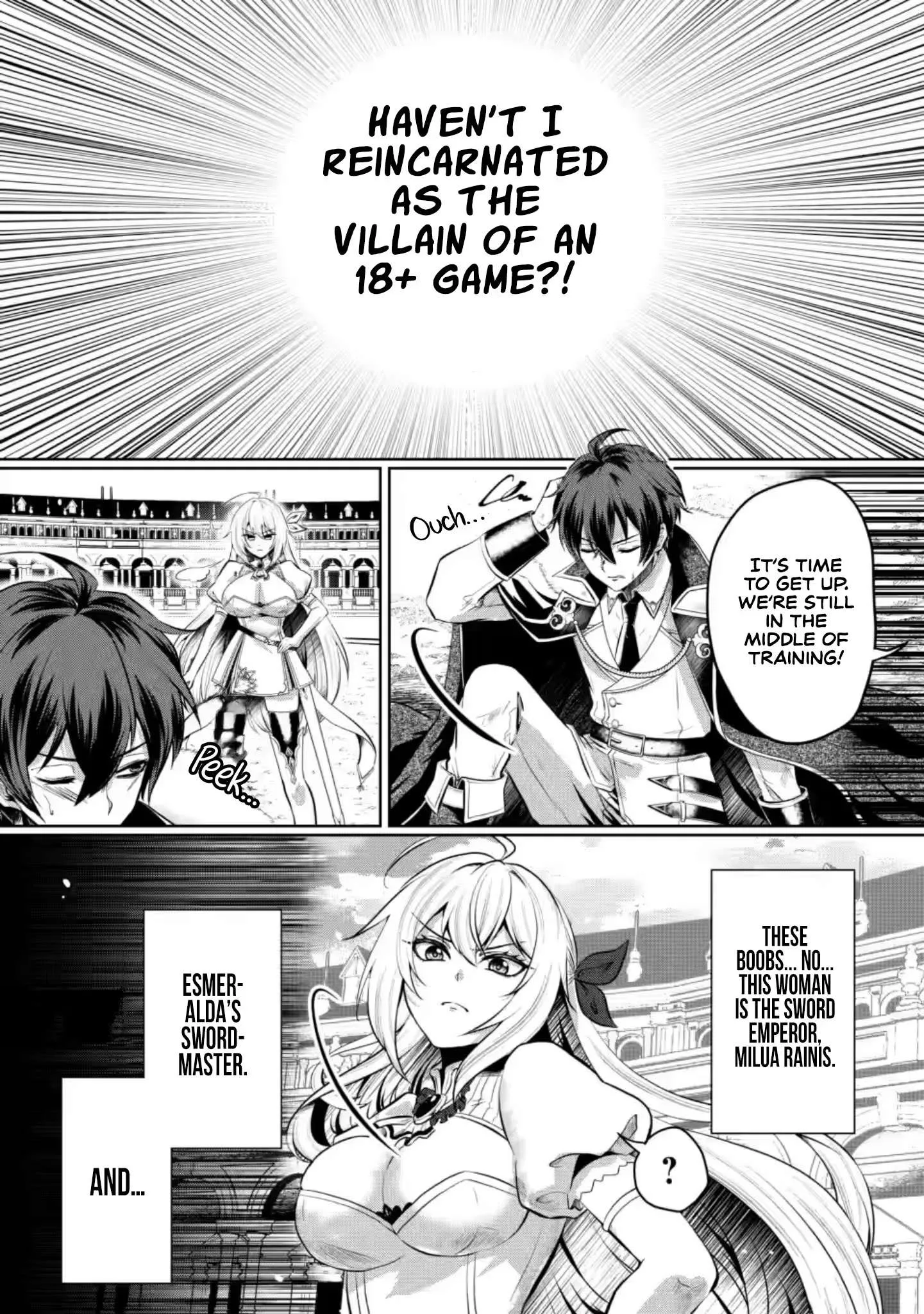 I Reincarnated as a Lazy Villainous Prince and Built an Evil Boob Kingdom: I Was Living Freely in the Game World, So Why Won't the Beautiful Girls Leave Me Alone? Chapter 1 page 5