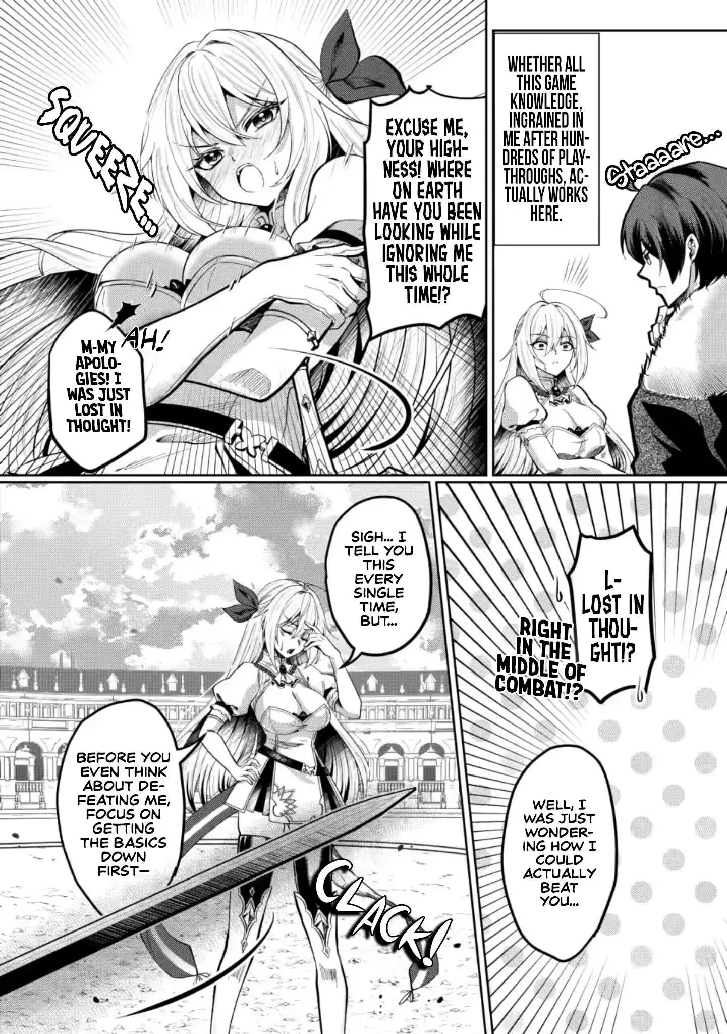 I Reincarnated as a Lazy Villainous Prince and Built an Evil Boob Kingdom: I Was Living Freely in the Game World, So Why Won't the Beautiful Girls Leave Me Alone? Chapter 1 page 8
