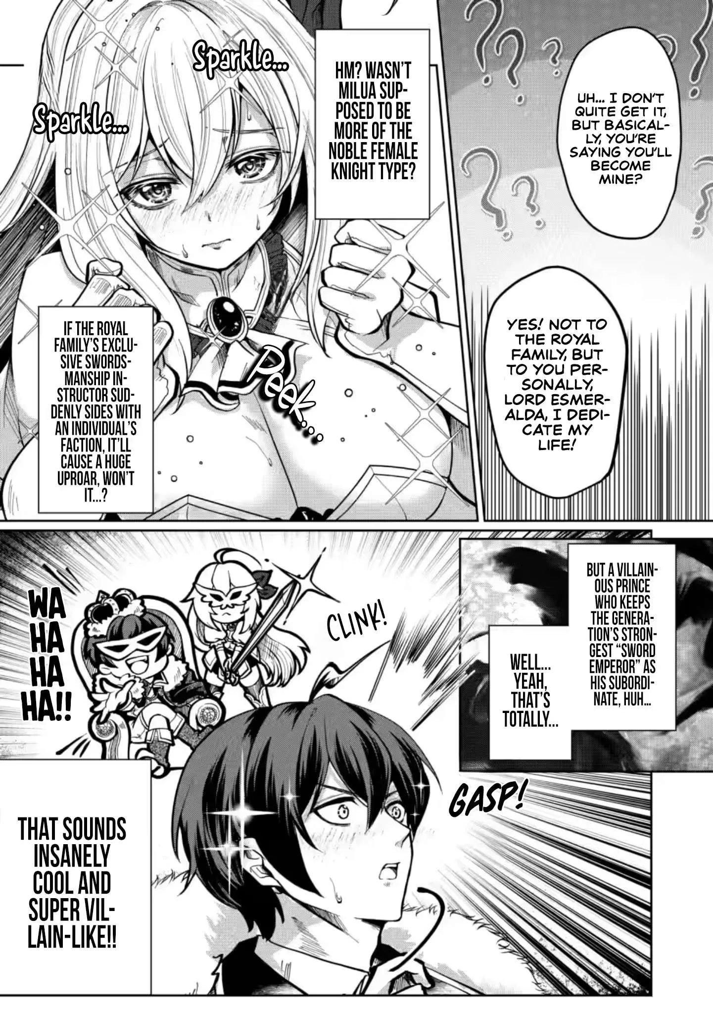 I Reincarnated as a Lazy Villainous Prince and Built an Evil Boob Kingdom: I Was Living Freely in the Game World, So Why Won't the Beautiful Girls Leave Me Alone? Chapter 1 page 26