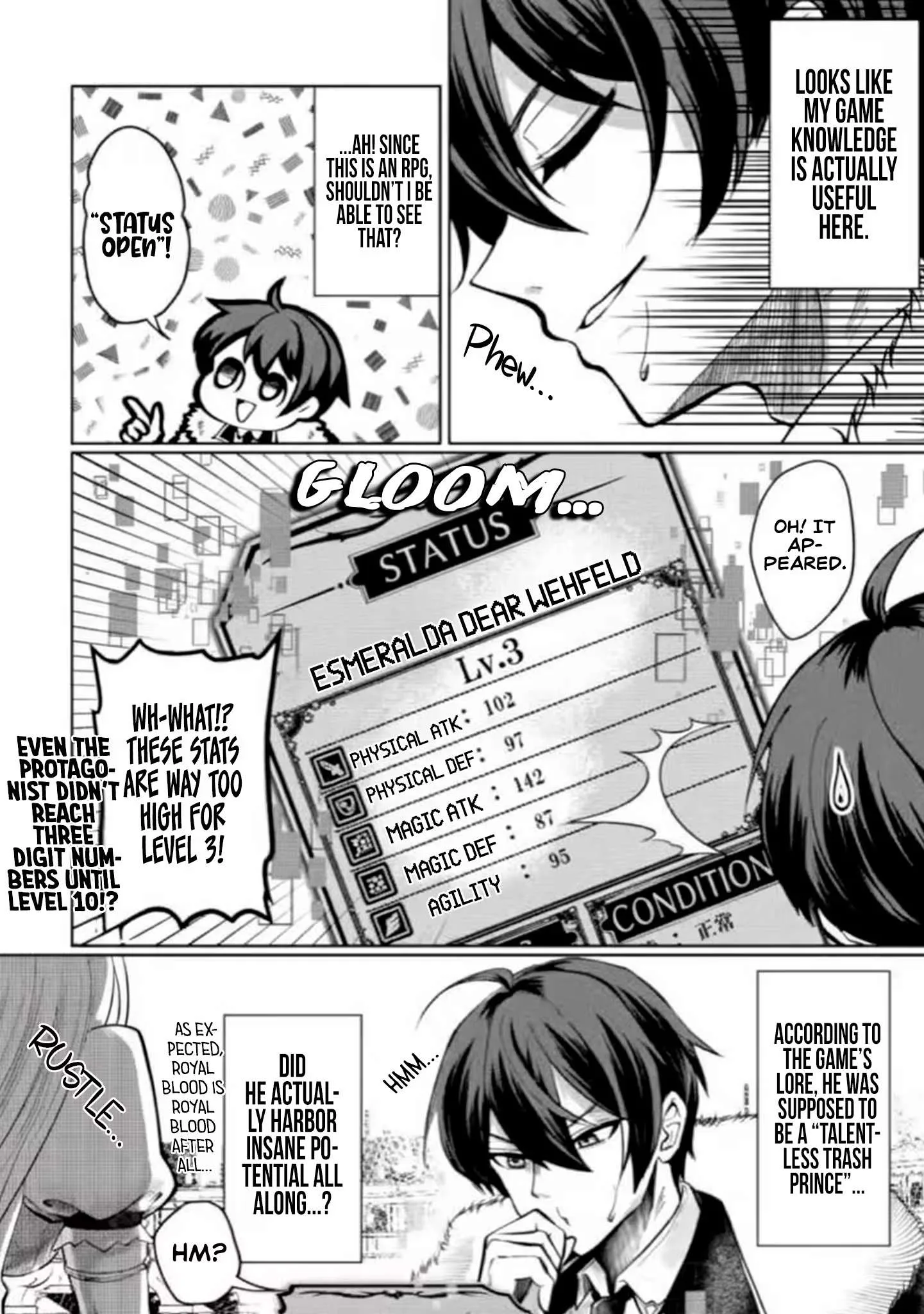 I Reincarnated as a Lazy Villainous Prince and Built an Evil Boob Kingdom: I Was Living Freely in the Game World, So Why Won't the Beautiful Girls Leave Me Alone? Chapter 1 page 15