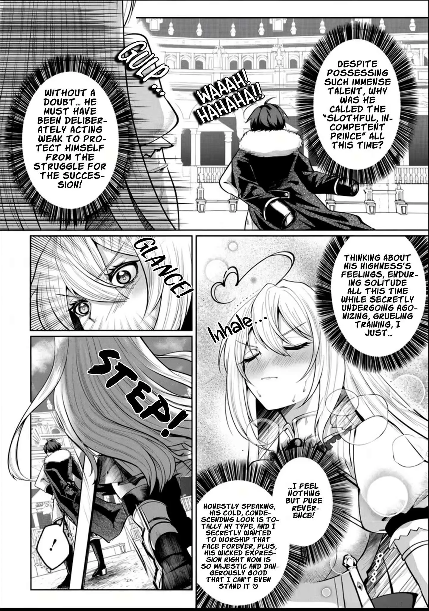 I Reincarnated as a Lazy Villainous Prince and Built an Evil Boob Kingdom: I Was Living Freely in the Game World, So Why Won't the Beautiful Girls Leave Me Alone? Chapter 1 page 24