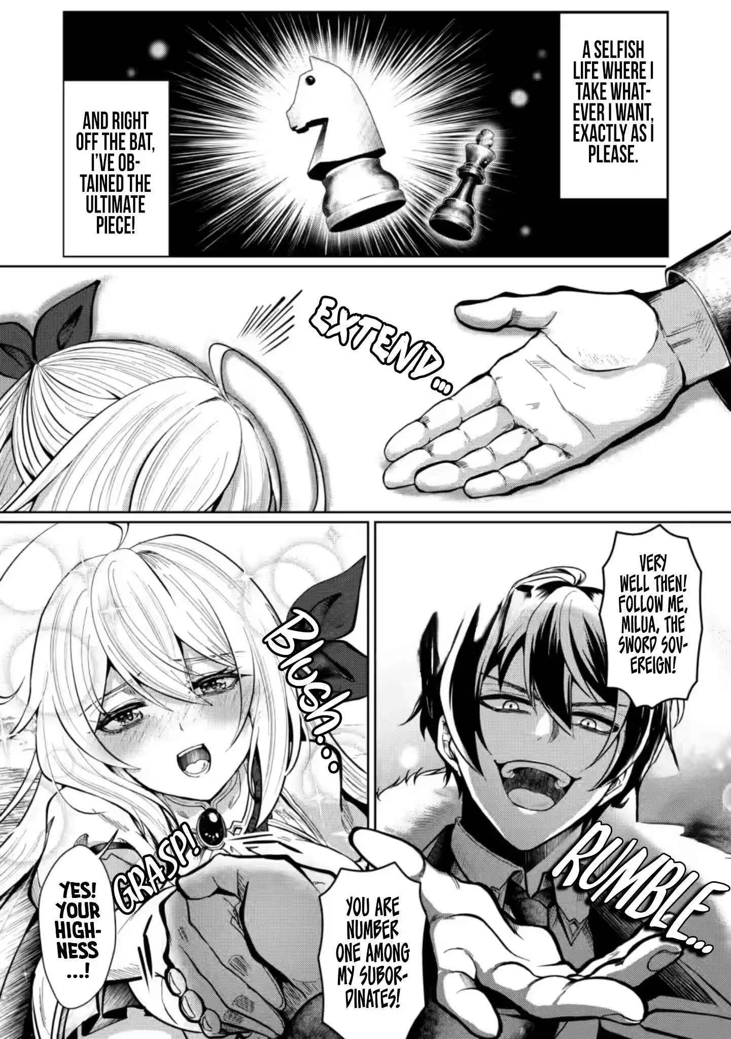 I Reincarnated as a Lazy Villainous Prince and Built an Evil Boob Kingdom: I Was Living Freely in the Game World, So Why Won't the Beautiful Girls Leave Me Alone? Chapter 1 page 27