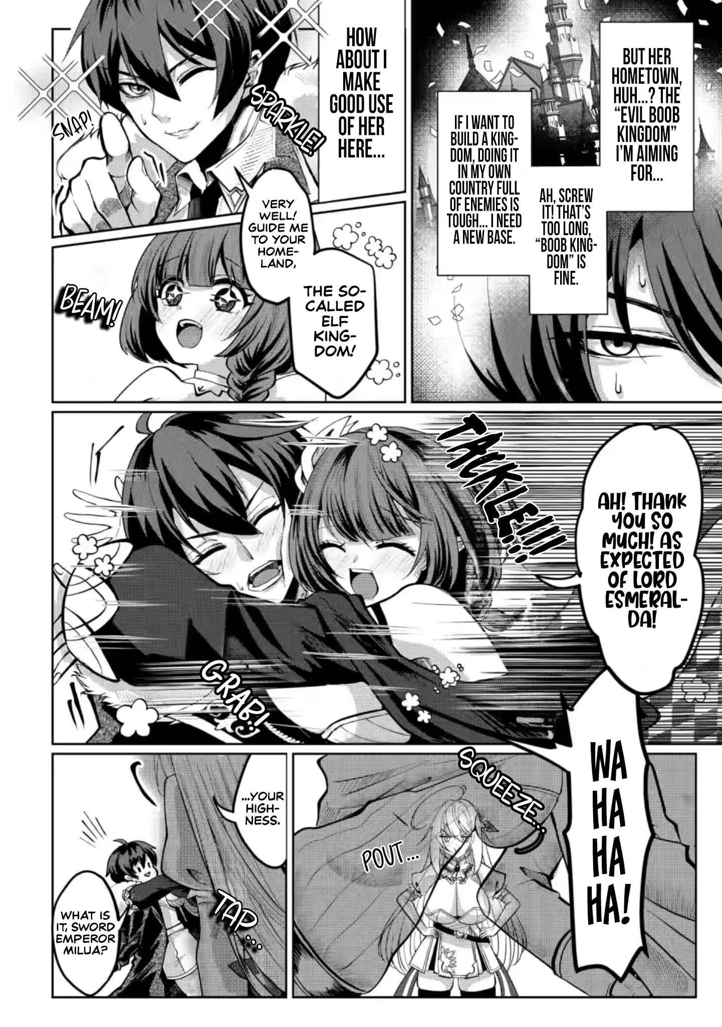 I Reincarnated as a Lazy Villainous Prince and Built an Evil Boob Kingdom: I Was Living Freely in the Game World, So Why Won't the Beautiful Girls Leave Me Alone? Chapter 2 page 23