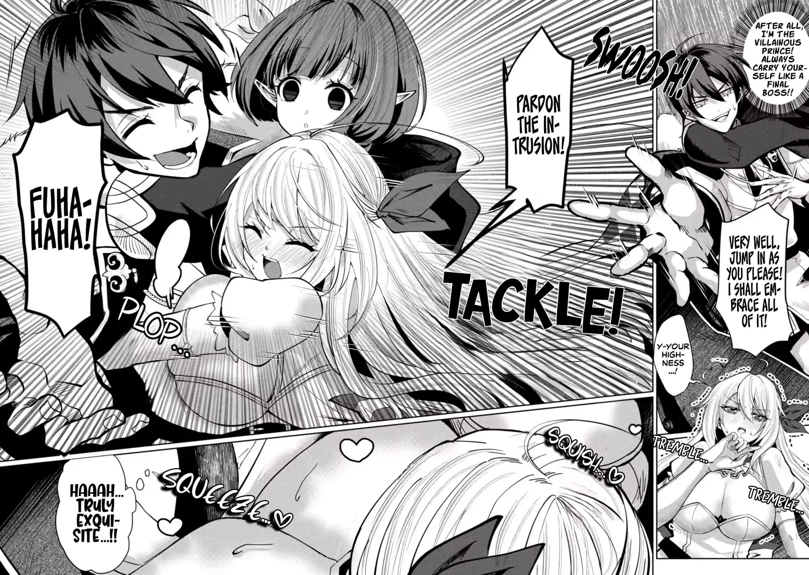 I Reincarnated as a Lazy Villainous Prince and Built an Evil Boob Kingdom: I Was Living Freely in the Game World, So Why Won't the Beautiful Girls Leave Me Alone? Chapter 2 page 25
