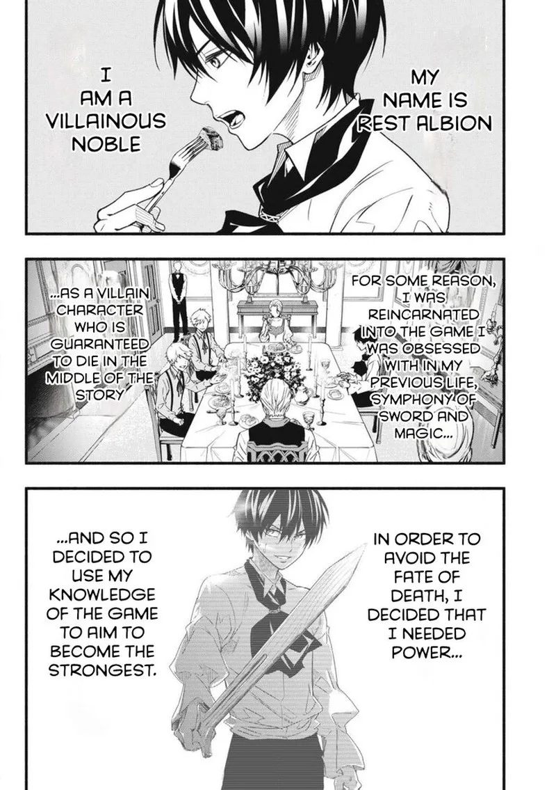 I Reincarnated as a Villainous Noble Who Died in the Mid Game Chapter 2.1 page 1
