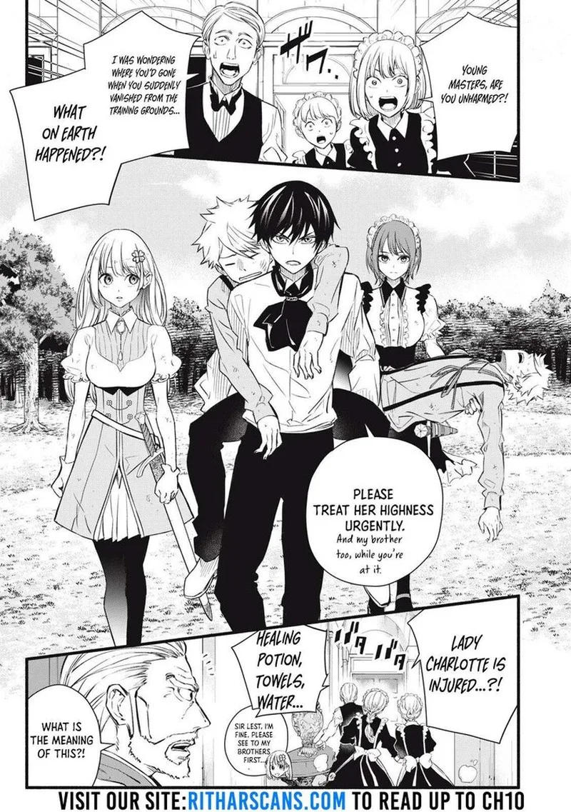 I Reincarnated as a Villainous Noble Who Died in the Mid Game Chapter 5 page 1