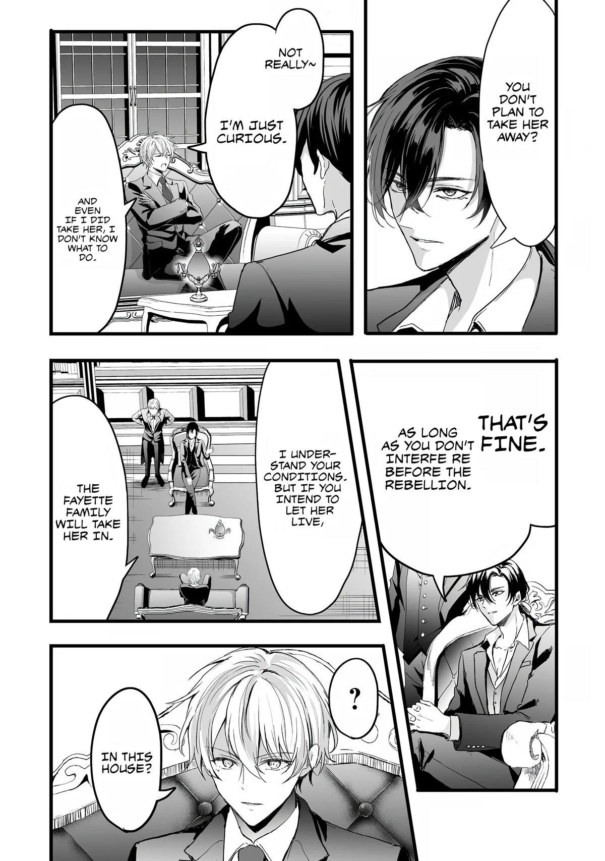 I Reincarnated as a Villainous Princess, but the Hidden Character Is Not Hidden Chapter 3.1 page 15