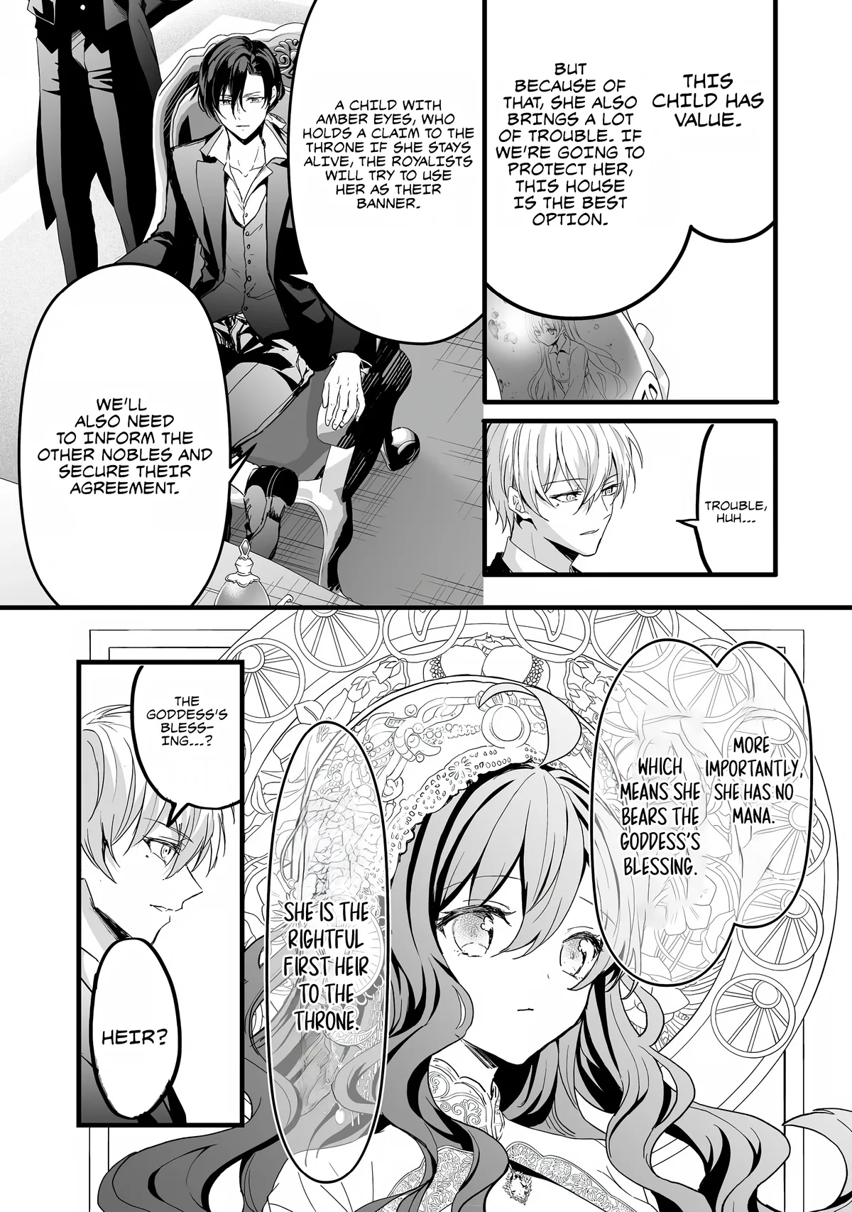 I Reincarnated as a Villainous Princess, but the Hidden Character Is Not Hidden Chapter 3.1 page 16