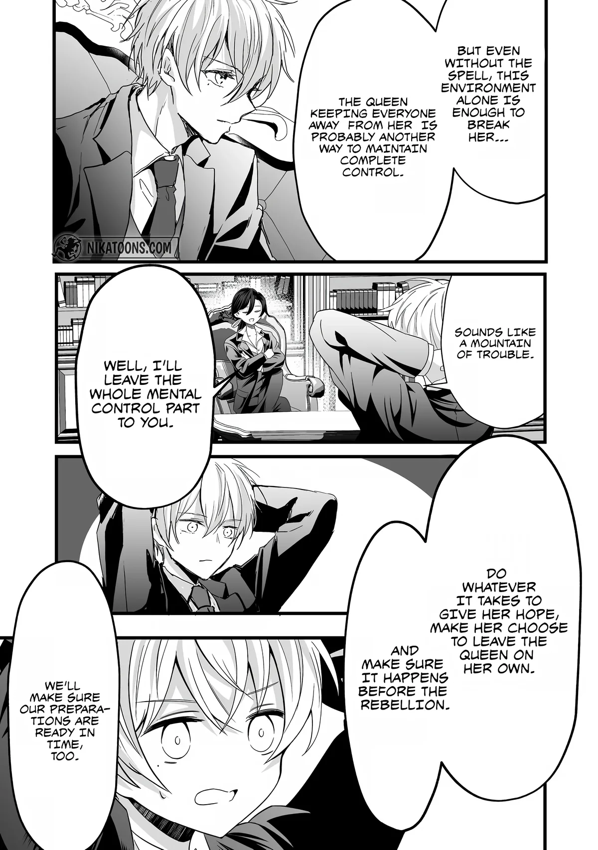 I Reincarnated as a Villainous Princess, but the Hidden Character Is Not Hidden Chapter 3.1 page 22