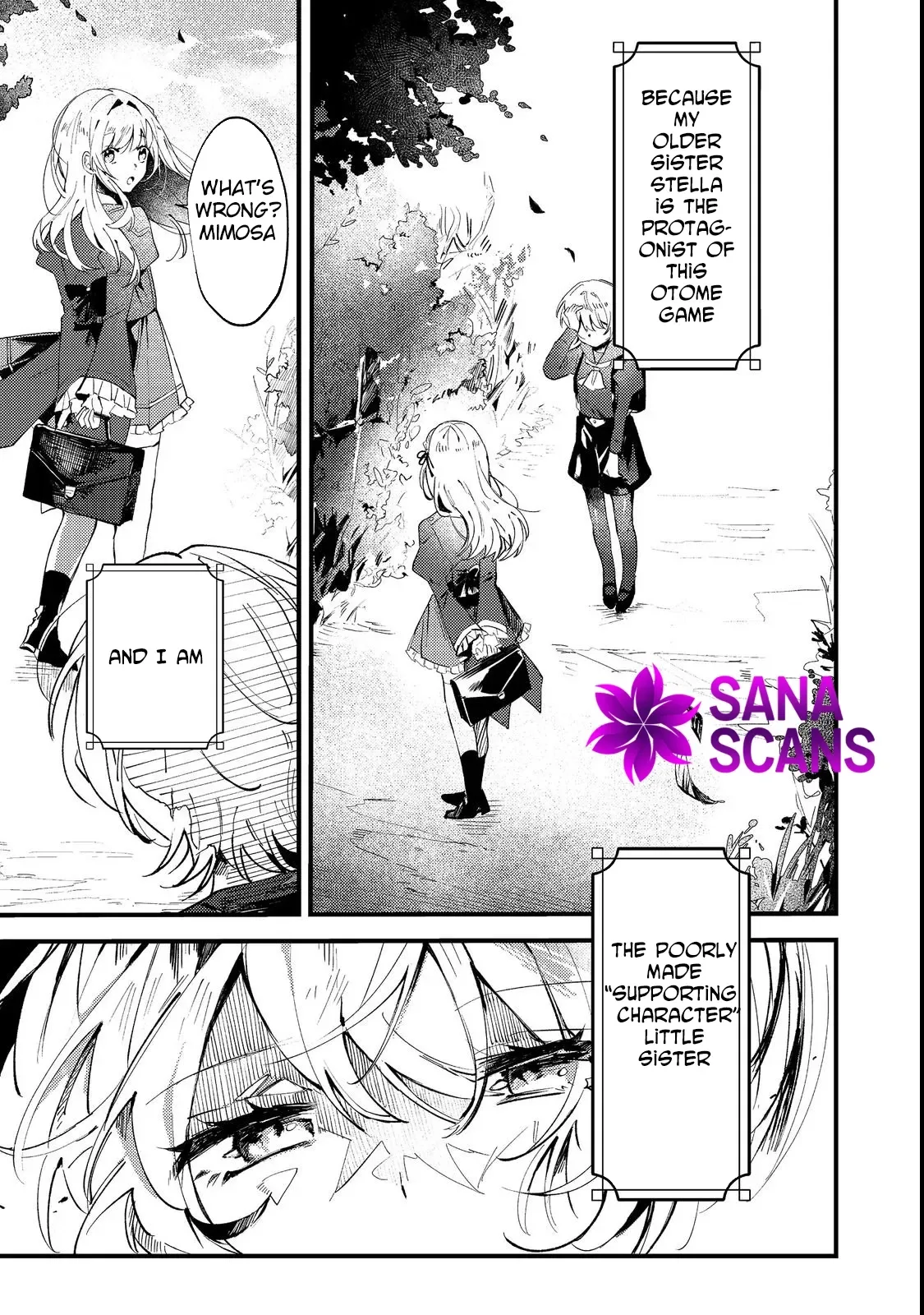 I Reincarnated as the Otome Game Heroine’s “Supporting Little Sister,” So I Decided to Take Her Place Chapter 1 page 5