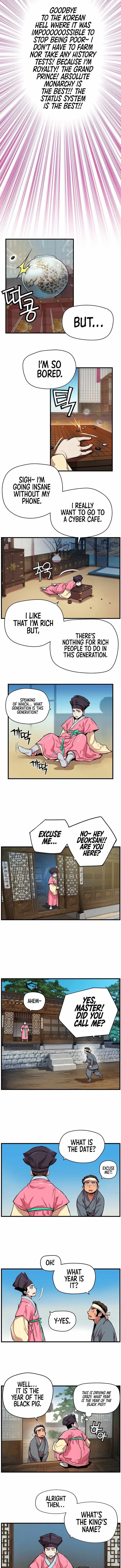 I Shall Live as a Prince Chapter 1 page 5