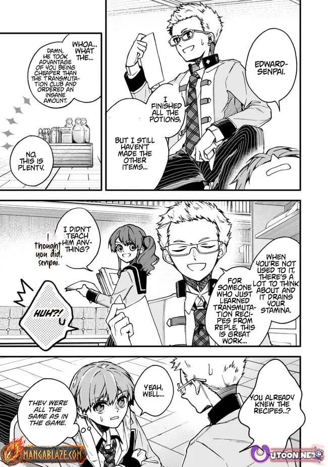 I Should Have Been Reincarnated as a Supporting Role, but Before I Knew It, I Had Become a Legendary Alchemist. Chapter 15.1 page 6