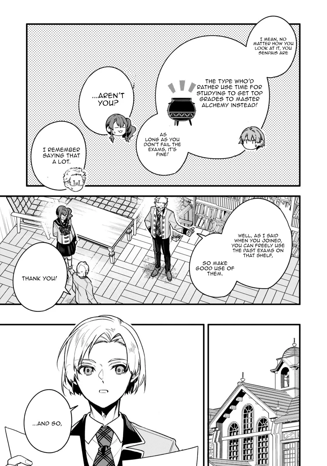 I Should Have Been Reincarnated as a Supporting Role, but Before I Knew It, I Had Become a Legendary Alchemist. Chapter 31.2 page 8