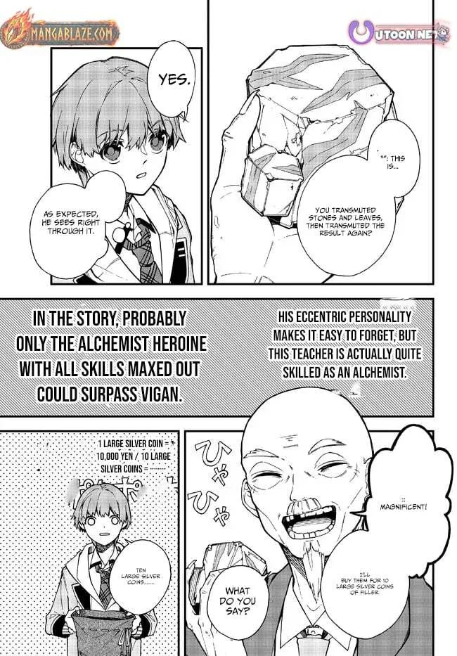 I Should Have Been Reincarnated as a Supporting Role, but Before I Knew It, I Had Become a Legendary Alchemist. Chapter 4.1 page 8