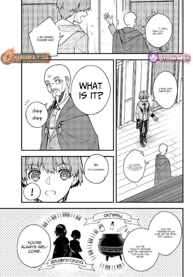 I Should Have Been Reincarnated as a Supporting Role, but Before I Knew It, I Had Become a Legendary Alchemist. Chapter 4.1 page 10