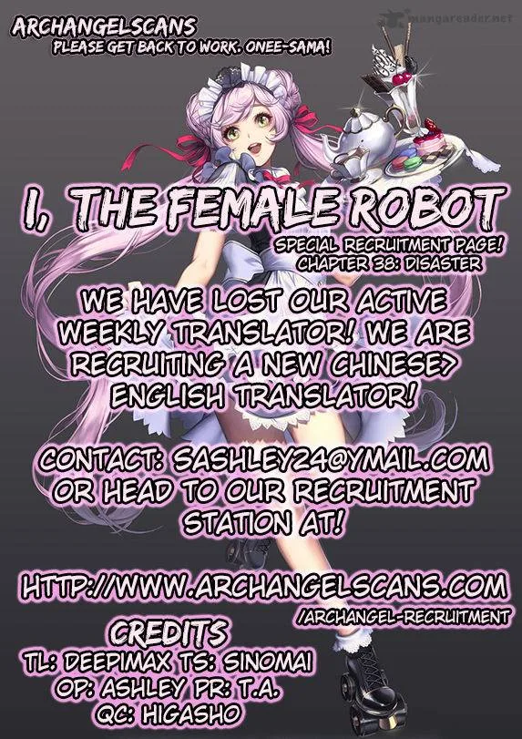I The Female Robot Chapter 38 page 1