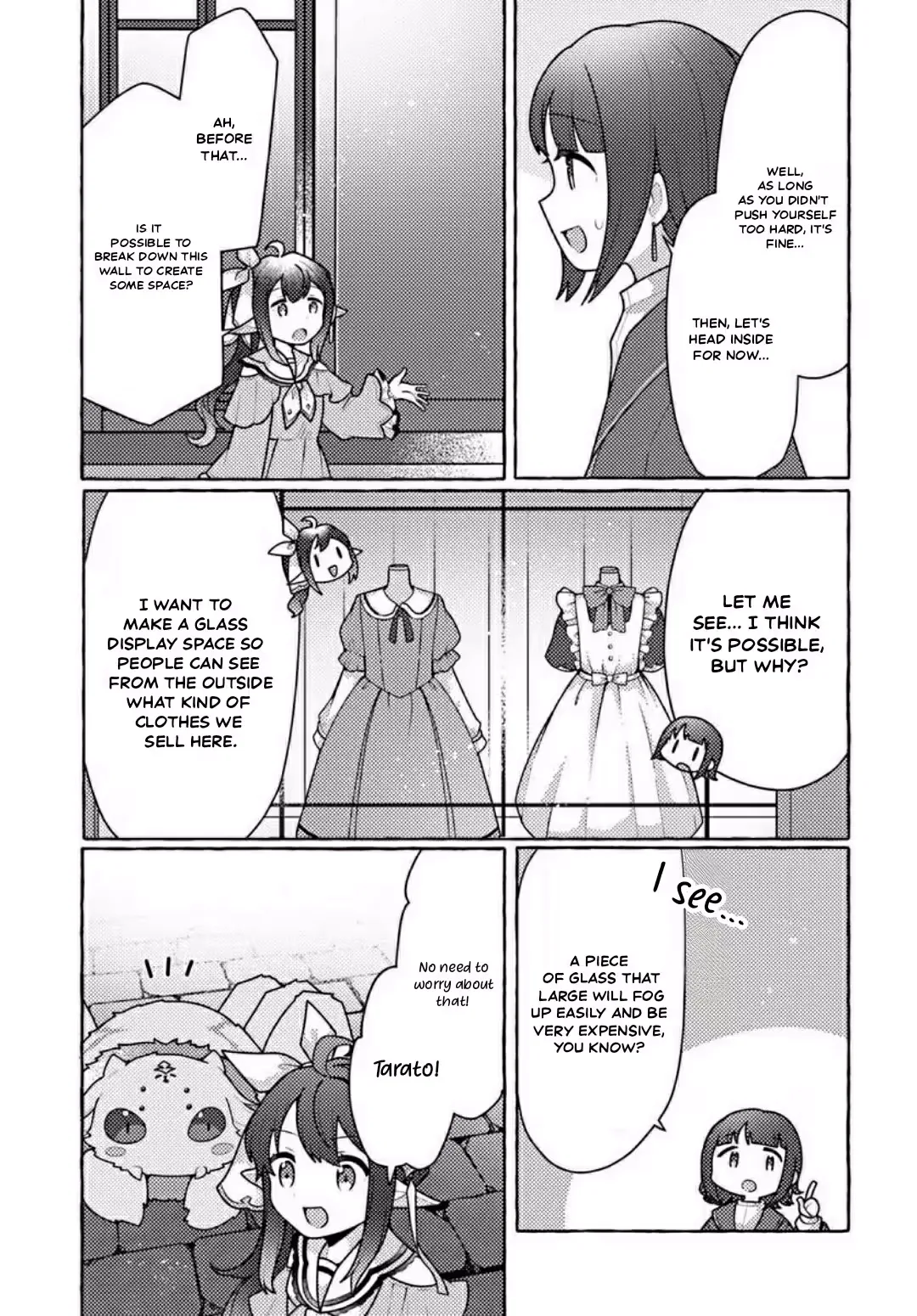 I've Tamed a Spider Monster, So I'm Going to Try My Best at Sewing with Spider Silk! Chapter 10 page 6