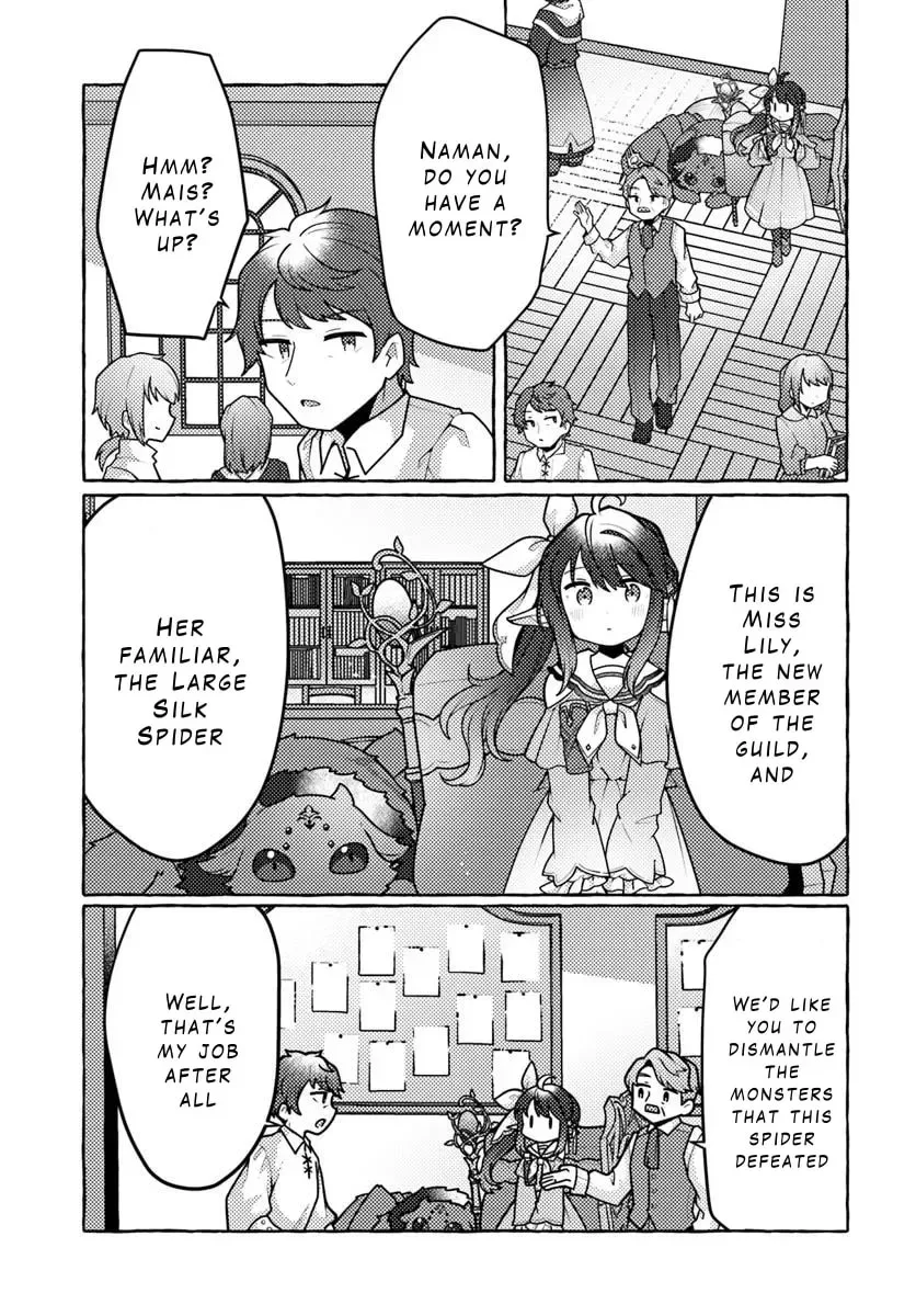 I've Tamed a Spider Monster, So I'm Going to Try My Best at Sewing with Spider Silk! Chapter 2 page 7
