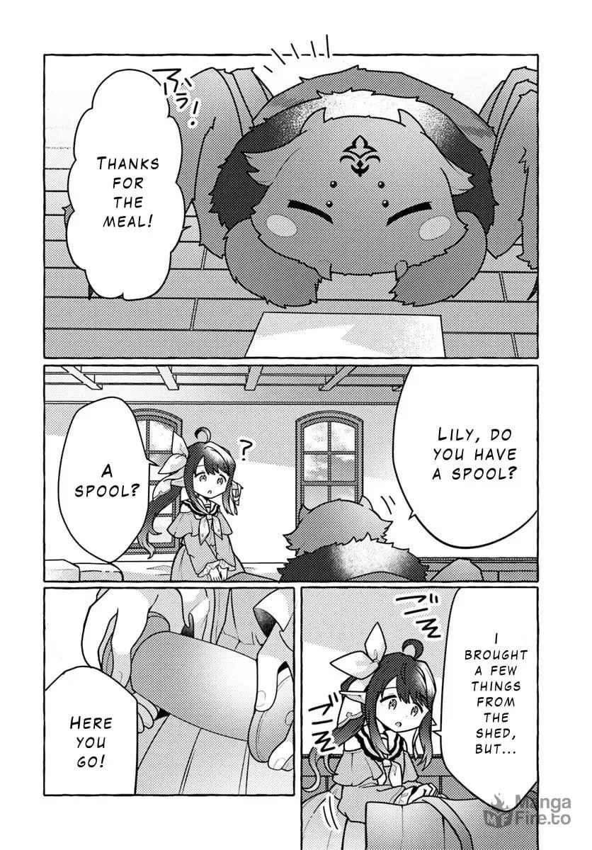 I've Tamed a Spider Monster, So I'm Going to Try My Best at Sewing with Spider Silk! Chapter 2 page 30